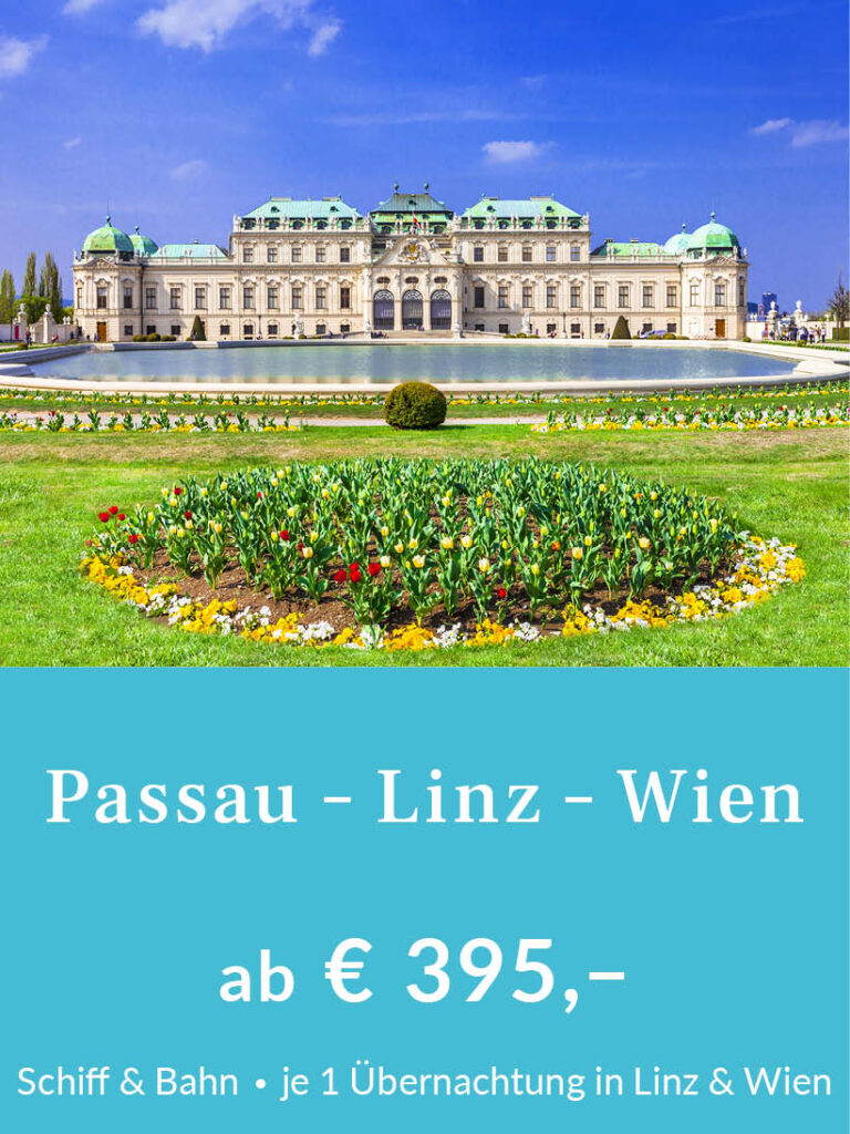 Kurzurlaub Passau - Linz - Wien