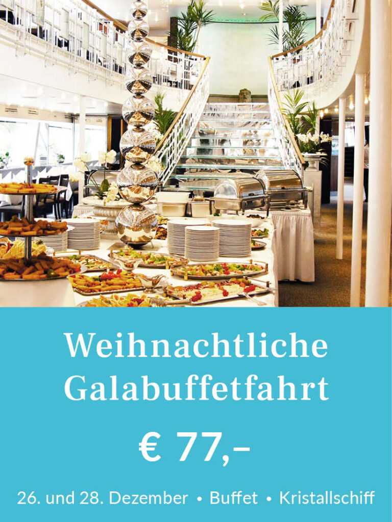 Weihnachtliche Galabuffetfahrt Linz